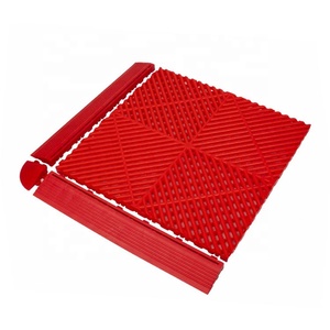 Modern <b>Plastic</b> PP Vinyl <b>Flooring</b> Tiles Wear and Anti-Slip Click Lock Installation for Garage Warehouse Modern Design - Product Image 1