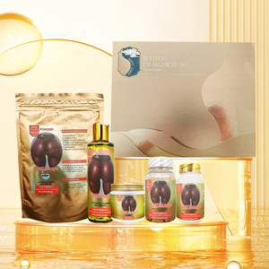 Private Brand Herbal Butt und Hip <span class=keywords><strong>Enlarge</strong></span> ment Set Enthält Kapsel-und Creme puder form für die Brust