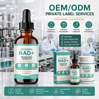 Amazon Best Seller NAD Liquid Drops 300mg Suplemen Murni NAD Drops untuk Perbaikan DNA Siap FBA Pabrik Label Pribadi