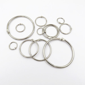 Office binding supply loose leaf binder ring steel book binding ring