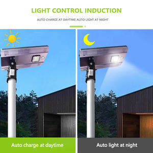 Luces de <span class=keywords><strong>calle</strong></span> Led solares todo en uno, sensor PIR impermeable, lámparas de seguridad para la <span class=keywords><strong>calle</strong></span> del patio trasero para estacionamiento/jardín/Patio/camino - Product Image 6