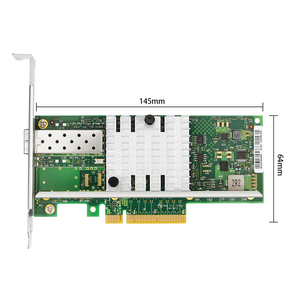 เลกูโอการ์ดเชื่อมต่อเครือข่ายแบบมีสายภายในประสิทธิภาพสูง PI29F11 NGFF M.2 PCIe X8 10Gbps SFP+ สำหรับเดสก์ท็อปพร้อมไฟเบอร์ 82599 X520-DA1 - Product Image 3