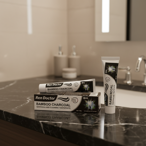 Dentifrice au <span class=keywords><strong>charbon</strong></span> de bambou bicolore avec peptides actifs, élimine les taches jaunes, blanchit les dents et rafraîchit l'haleine - Vente en gros - Product Image 5