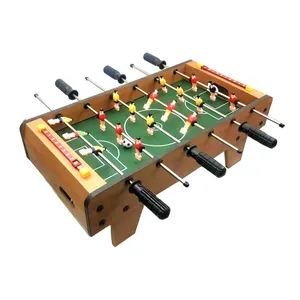 Mini tables de football en bois jeu de football table de football jeu de société - Product Image 1