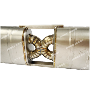 Sistema de escape catback de válvula electrónica de rendimiento de titanio a <span class=keywords><strong>precio</strong></span> de fábrica para escape <span class=keywords><strong>Porsche</strong></span> 911 <span class=keywords><strong>991</strong></span> <span class=keywords><strong>991</strong></span>,1 <span class=keywords><strong>Turbo</strong></span> <span class=keywords><strong>S</strong></span> - Product Image 4