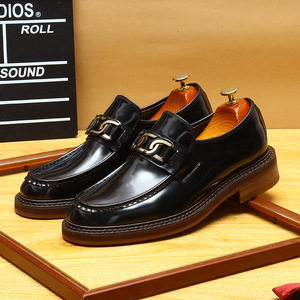 Zapatos de Oficina Hechos a Mano con Suela Goodyear de Diseñador de Lujo, Zapatos Clásicos de Cuero para Hombre - Product Image 3