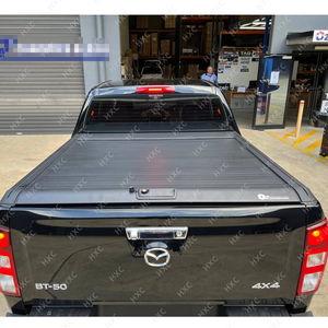 Meilleur protecteur de lit de camion à auvent à trois volets Offre Spéciale couvercle de coffre arrière en aluminium pour Mazda BT50 Nissan Navara NP300 <span class=keywords><strong>Ranger</strong></span> - Product Image 3