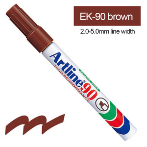 Pennarelli <span class=keywords><strong>Artline</strong></span> Original Factory EK-90 con punta quadrata, set di colori, pennarelli artistici. - Product Image 2