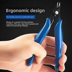 Chuyên nghiệp DIY 3D thép Metric cắt mini mũi phẳng <span class=keywords><strong>plier</strong></span> nipper công cụ với thoải mái grip xử lý OEM - Product Image 5