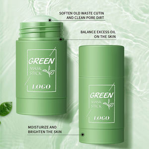 Améliorer les hémorroïdes du <span class=keywords><strong>visage</strong></span> blanchissant et éclaircissant la <span class=keywords><strong>peau</strong></span> après utilisation n'est pas serré nettoyer en profondeur le bâton de masque de boue d'argile de thé vert - Product Image 4