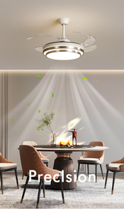 <span class=keywords><strong>Ventilateur</strong></span> de plafond BL moderne et élégant de 42 pouces avec lumières et télécommande, idéal pour chambre à coucher, avec fonction BT, grand modèle, prix abordable - Product Image 6