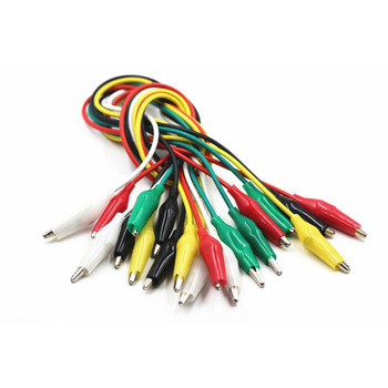 6 PCS 100A câbles de démarrage en cuivre Pur Boost Pince Automobile Pinces de Plomb de Saut Pinces de suralimentation en Crocodile électrique EEEKit Crocodile Électrique Clips Alligator Pinces