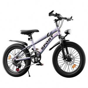 <span class=keywords><strong>Bicicleta</strong></span> Infantil para Niños y Niñas, <span class=keywords><strong>Bicicleta</strong></span> de Montaña con Doble Freno de Disco y Amortiguación, Cuadro de Acero al Carbono con Resorte - Product Image 2
