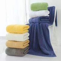 Serviette de Bain 100% Coton pour Voyage, Lot de 100g, 33x74cm, Douce, Absorbante, Séchage Rapide, pour Hôtel, Spa, Maison, Luxe, Vente en Gros