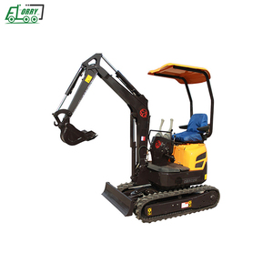 High <b>Top</b> ELORRY EL18 Hydraulic Mini Excavator Crawler 0.045m3 Cubic Meter Small Digger Crawler Excavator - Product Image 4