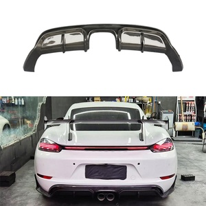 Modificación de Automóviles 2016-2024, Alerón Trasero de Fibra de Carbono, Parachoques Trasero de Fibra de Carbono para 718 - Product Image 1