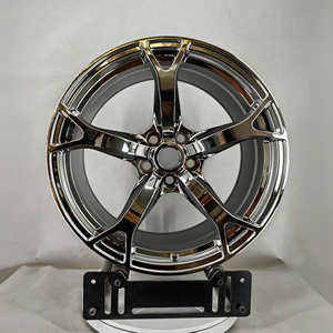 Rines Forjados Ligeros de 5 Radios 18*8.5 19*9.5 Cromados para BMW Mercedes Audi <span class=keywords><strong>Tesla</strong></span> - Product Image 2