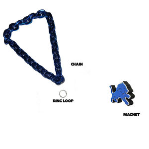 Collar de Espuma EVA 3D Extra Grande al por Mayor, Collar de Cadena de Fanáticos de los Detroit Lions de la NFL, Collar Fanfave Fanchains - Product Image 5