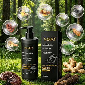 Tinte Permanente para el <span class=keywords><strong>Cabello</strong></span> Floral de Dosis Única al por Mayor, 500ml, Sin Amoníaco, Larga Duración, Cobertura de Canas para Profesionales de Salón - Product Image 2