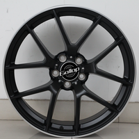 Galop 18/19 Inch ET 35-45 Roues de voiture de tourisme pour Benz W204 W205 W212 W213 Amg A B C E S Series Black Machine Face PCD5 * 112
