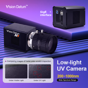 Ultraviolet 4.2MP 100fps Spectral 200-1100nm TE-refroidissement Caméra UV à faible luminosité pour l'inspection haute tension de plaquette de <span class=keywords><strong>masque</strong></span> - Product Image 1