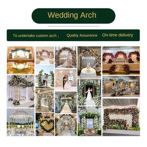 ZMHLHYJY - Fondo de Pared Moderno y Ecológico con Flores de Seda Simuladas en 3D, Color Rojo, para Bodas al Aire Libre, Otoño y Festividades - Product Image 3