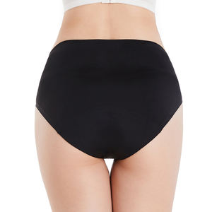 Shanhao livraison directe femmes sans couture culotte étanche coton bio Bragas Menstruales adolescentes période menstruelle culotte - Product Image 6