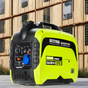 Générateur onduleur 50/60Hz 1-10KW portable refroidi par air 4 temps à essence avec écran LED étanche pour usage domestique - Product Image 1