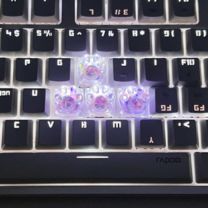 Teclas de garra de gato translúcidas de hielo roto creativas personalizadas, bonitas teclas Esc para <span class=keywords><strong>teclado</strong></span> mecánico Mx Switch - Product Image 5