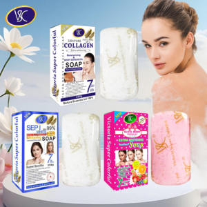 Jabón Sólido Orgánico VSC 250g con Aceite de Argán, Cúrcuma Natural y Papaya VC, Súper Blanqueador, Hidratante y Limpiador en 7 Días, Hecho a Mano - Product Image 2