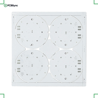 Carte PCB Rogers 5880 PTFE haute fréquence à faible dissipation pour LNB de télévision par satellite