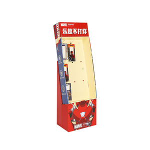 Free Design Customized for Cardboard Store <b>Display</b> <b>Stand</b> with Hook for Promotion - Product Image 2