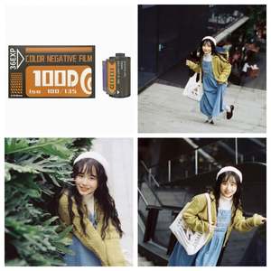 Rouleaux de film couleur 135 ISO <span class=keywords><strong>400</strong></span> 320 100 35 mm, 36 expositions, procédure C-41, film négatif pour appareil photo jetable - Product Image 5