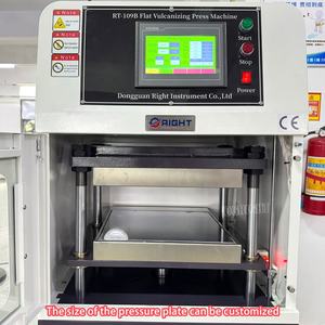 PP PE PVC Kunststoff Vulkan isier heiß press maschine Gummi Silikon Hydraulik presse Flach vulkan isier maschine - Product Image 5