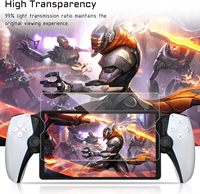 Case-Freundliches Blasenfreies Gehärtetes Glas für PlayStation 5 Portal Remote Player Kratzfest für PS5 Portal Displayschutzfolie