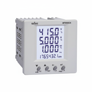 Medidor Multifunción LCD Selec Make Modelo MFM383A 85-270V AC/DC - Product Image 1