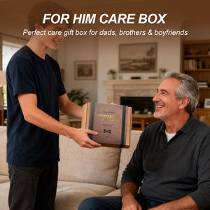 BespritGift Premium Self Care Gifts Baskets Thank You <strong>Hamper</strong> Box Fathers Day Gift Items Ideas Set for Dad Husband Boyfriend - Product Image 3