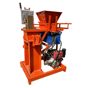 Clay Interlocking Brick Earth Block Making Machine