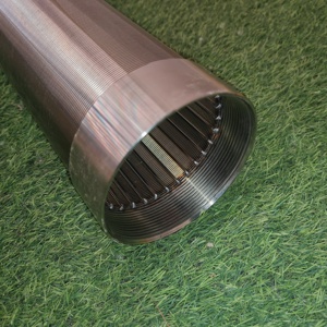 Thép không gỉ 304 316 hoàn hảo vòng Johnson màn hình ống nến lọc Wedge dây lọc lọc lọc màn hình - Product Image 4