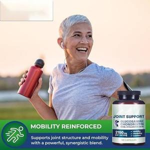 ODM/OEMGlucosamine Chondroitin Complex Hyaluronic Acid Capsules Plant <strong>Supplement</strong> Joint Support Promotes <strong>Flexibility</strong> and Mobility - Product Image 4