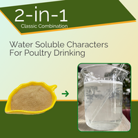 Poudre soluble dans l'eau de probiotiques Bacillus pour la régulation de la flore intestinale des volailles