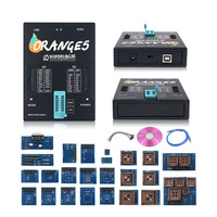 Dispositif de programmation professionnel Orange5 V1.34 OEM, lecteur de code Orange 5 avec adaptateurs complets, outil ECU en plastique