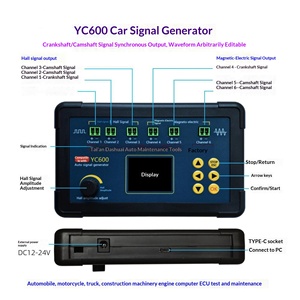 ECU Maintenance Tester Crankshaft Camshaft Signal Generator Digital Interface Automotive Tool <b>Gasoline</b> YC600 - Product Image 5