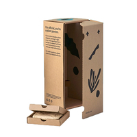 Boîte d'expédition durable en carton écologique pour plantes vivantes Boîte d'emballage de succulentes en pot pour plantes