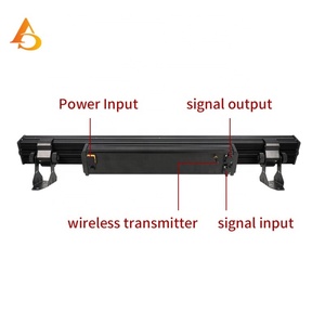 Barres lumineuses LED DMX à batterie lithium pour extérieur AICPOSE, 18 LED, pour discothèque, hôtel, spectacle, disco - Product Image 5