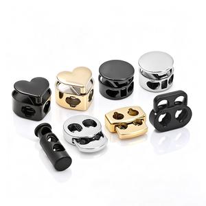 Bouchon de liège cordon métallique verrouille cordon élastique 3mm cordes à capuche accessoires de veste à capuche cordon de serrage cordon de verrouillage pour sweat à capuche - Product Image 2