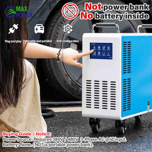 เครื่องชาร์จรถยนต์ไฟฟ้าแบบพกพา 30KW รองรับการชาร์จแบบ Vehicle-to-Vehicle พร้อมหน้าจอสัมผัส MC30750 ใช้ไฟฟ้ากระแสสลับ 3 เฟส 480V รองรับหัวชาร์จ GBT CCS CHAdeMO - Product Image 6