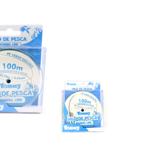 Popeye YM9098 8x 0.20mm Línea Trenzada Verde Oscuro Material PE/Nylon Flotante para Pesca en Arroyo/Lago/Río 100M de Longitud - Product Image 3