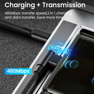 60W टाइप सी से यूएसबी सी केबल USB-C पीडी फास्ट चार्जिंग तार के लिए सी केबल पीडी फास्ट चार्जिंग तार - Product Image 3