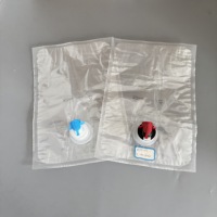 Sac en boîte (BIB) 1L 2L 3L 5L avec robinet, emballage transparent de qualité alimentaire pour détergent et recharge de savon liquide
